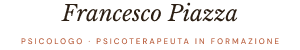 Francesco Piazza Psicologo